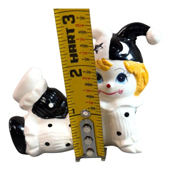 Star & Moon Harlequin Jester Piggy Bank Canada by Giftcraft Vintage 1980s Lot 2 - Picture 5 of 16